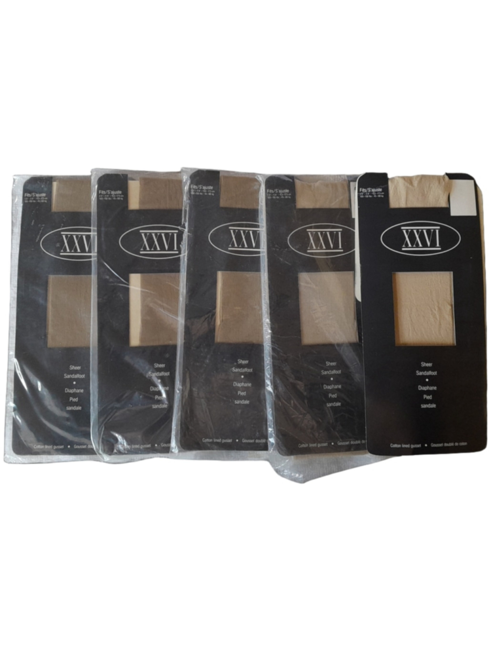 XXVI Pantyhose Bundle of 5